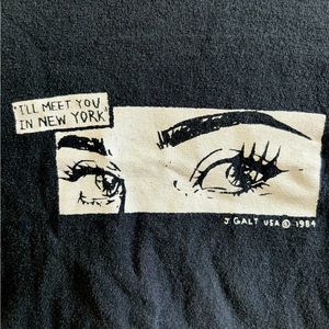 Amazing black vintage j galt eye piece